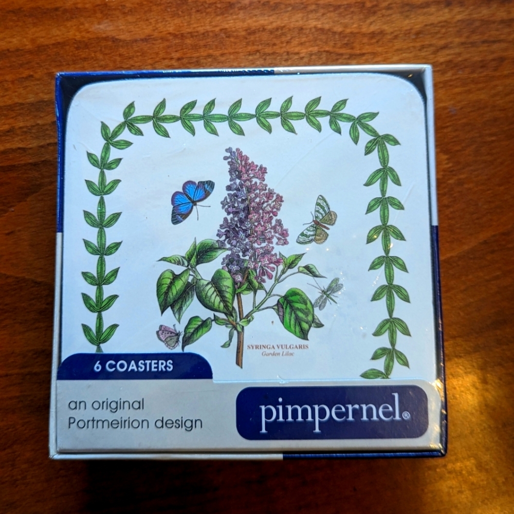 Pimpernel New Portmeirion Botanic Garden Coasters